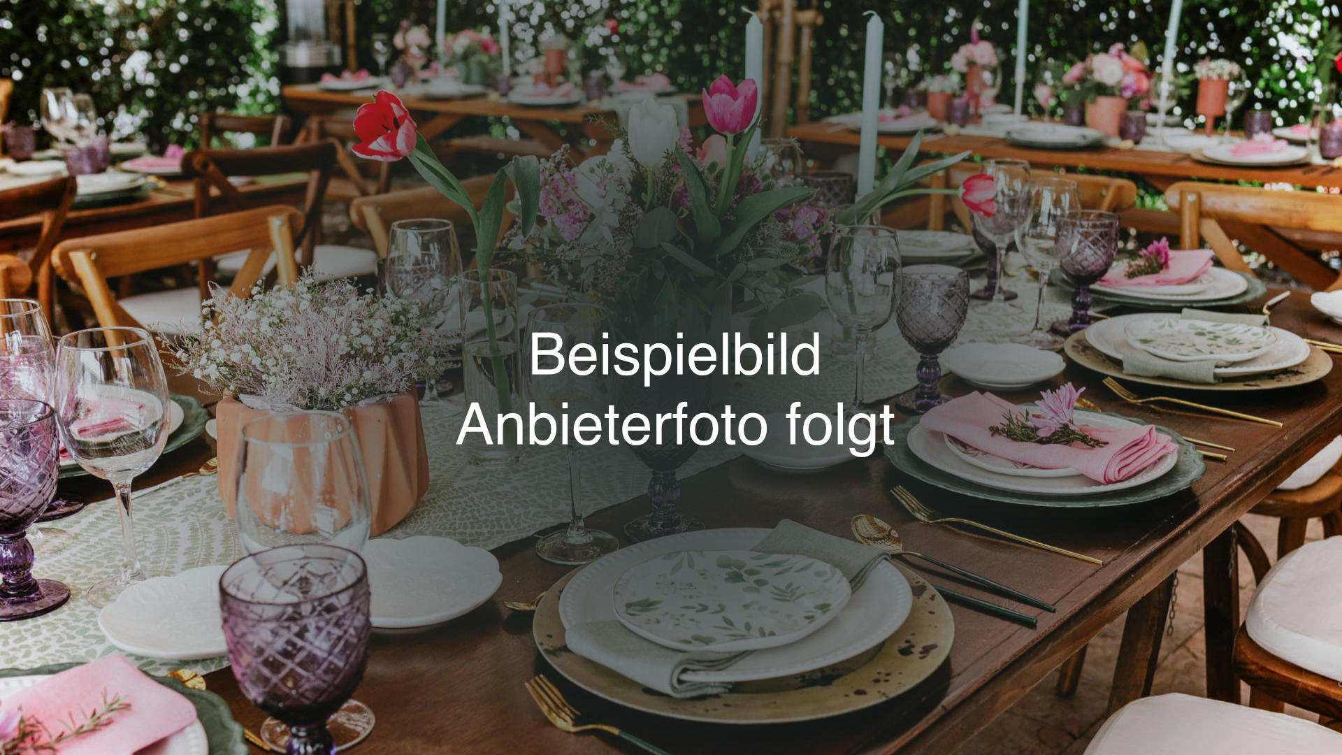 Italienische Ristorante Haus Burger Event